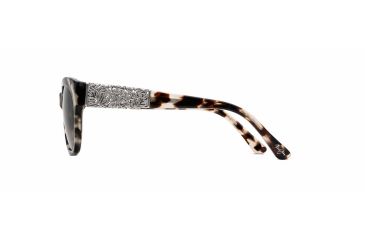Image of Maui Jim Monstera Leaf Sunglasses, White Tokyo with White Gold Monstera Frame, Neutral Grey Lens, GS747-05T