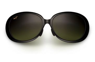 Image of Maui Jim Nahiku Sunglasses, Gloss Black Frame, Maui HT Lens, Polarized, HTS436-02