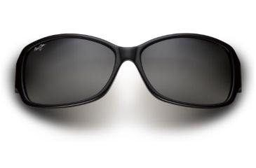 Image of Maui Jim Nalani Sunglasses - Gloss Black Frame and Neutral Grey Polarized Lens GS295-02