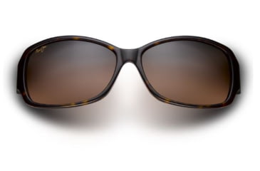 Image of Maui Jim Nalani Sunglasses - Dark Tortoise Frame and Maui Rose Polarized Lens RS294-10