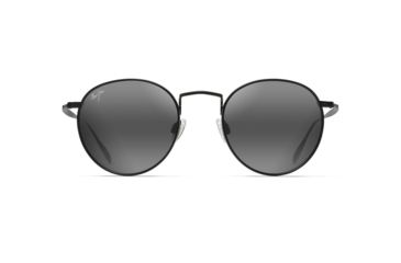 Image of Maui Jim Nautilus Sunglasses, Matte Black Frame, Neutral Grey Lens, Polarized, 544-2M