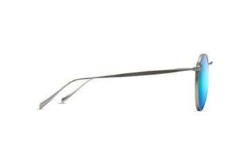 Image of Maui Jim Nautilus Sunglasses, Titanium Frame, Blue Hawaii Lens, Polarized, B544-11B