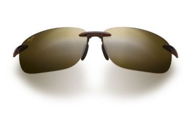 Image of Maui Jim Olowalu Sunglasses, Rootbeer and Copper Frame, HCL Bronze Lenses H526-26