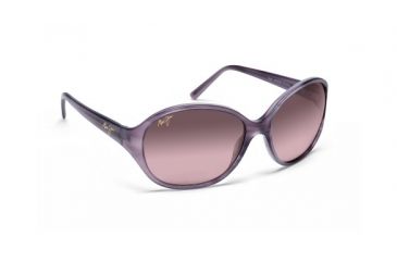 Image of Maui Jim Rs221 13 Ginger Mauve Frame Maui Rose Lens Sunglasses