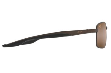 Image of Maui Jim Shoal Sunglasses, Matte Brown Frame, HCL Bronze Lens, Polarized, H797-25M