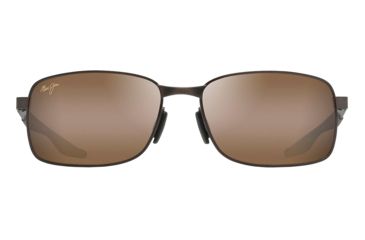 Image of Maui Jim Shoal Sunglasses, Matte Brown Frame, HCL Bronze Lens, Polarized, H797-25M