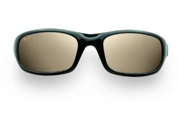 Image of Maui Jim Stingray Sunglasses w/ Gloss Black Frame and HCL Bronze Lenses - H103-02