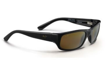 Image of Maui Jim Stingray Sunglasses w/ Gloss Black Frame and HCL Bronze Lenses - H103-02