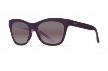 Image of Maui Jim Sweet Leilani Sunglasses, Mauve Matte Rubber Frame, Maui Rose Lens, Polarized, R722-13MR