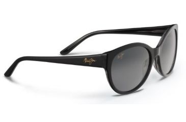 Image of Maui Jim Venus Pools Sunglasses, Black with Charcoal Interior GS100-02L