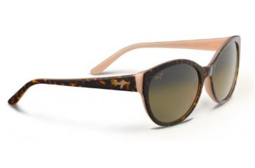 Image of Maui Jim Venus Pools Sunglasses, Dark Tortoise with Bone Interior HS100-10E