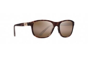 Image of Maui Jim Wakea Polarized Classic  Sunglasses,Matte Tortoise Rubber,HCL Bronze Lens H745-10MR