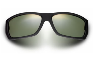 Image of Maui Jim Wassup Sunglasses - Matte Black Rubber Frame,Polarized Maui HT Lens HT123-02MR