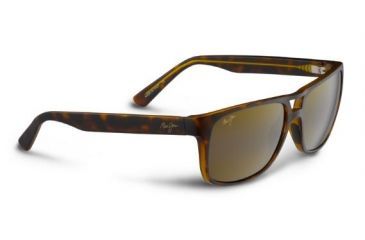 Image of Maui Jim Waterways Sunglasses, Matte Tortoise, HCL Bronze Lenses, Matte Tortoise HS267-10M