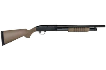 Image of Maverick 88 Security 3in Field Pump Shotgun, 12 Gauge, 18.5in BBL, Synthetic FDE Stock, Brass Bead Front Sight, 6RD Capacity, Blued, 31022
