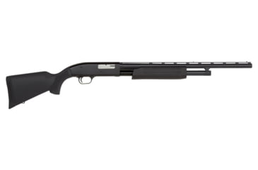 Image of Maverick Bantam 3in Field Pump Youth Shotgun, 20 Gauge, 22in BBL, Synthetic Black Stock, Twin Bead Sights, Blued Black, 32202