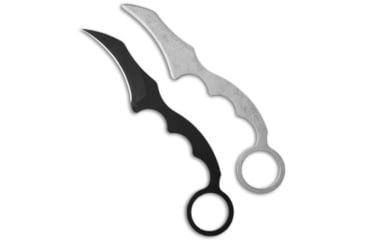 Image of Max Venom Max Venom DMaX Fighter Karambit Neck Knife + Aluminum Trainer combo 2.5" Black, Black, CPM S35VN, adult, BHQ-27289