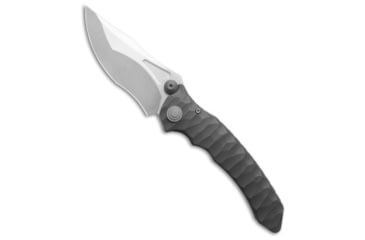 Image of Maxace Knives Maxace Sandstorm 2.0 Frame Lock Knife Gray Stone Titanium 4.6&quot; Satin M11A, Gray, M390, adult, BHQ-188053
