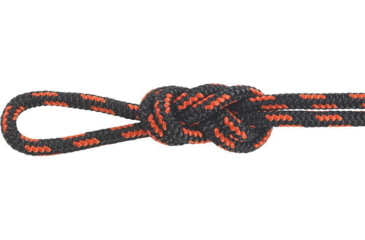 Image of MAXIM CLIMBING ROPES Maxim New England Prusik Accessory Cord, Black/Orange, 4mmx300ft, C3802-04-00300