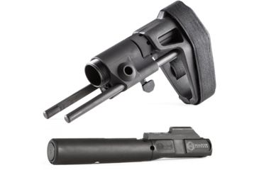 Image of Maxim Defense Industries AR15 Ultimate CQB Pistol Bundle - PDW Brace, CQB Buffer and Spring, Black with Black BCG - DEMO