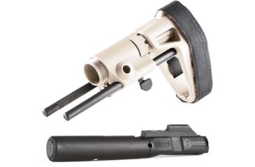 Image of Maxim Defense Industries AR15 Ultimate CQB Pistol Bundle - PDW Brace, CQB Buffer and Spring, FDE with Black BCG - DEMO