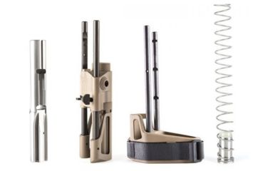 Image of Maxim Defense Industries AR15 Ultimate CQB Pistol Bundle - PDW Brace, CQB Buffer and Spring, FDE with Silver BCG - DEMO