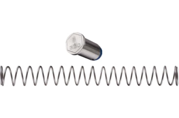 Image of Maxim Defense Industries CQB Buffer &amp; Spring - STD - 3.3 oz., Silver/Blue, MXM-47564