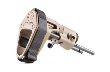 Image of Maxim Defense Industries CQB Pistol - PDW Brace for AR15, Standard Buffer/Spring, 3.3 oz, FDE, MXM-47545