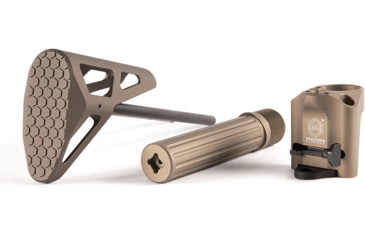 Image of Maxim Defense Industries CQB Stock Gen 7 for AR-15, Standard Buffer/Spring, 3.3 oz, FDE, MXM-47618