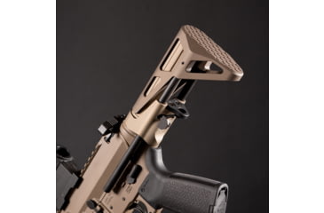 Image of Maxim Defense Industries CQB Stock Gen 7 for AR-15, Standard Buffer/Spring, 3.3 oz, FDE, MXM-47618
