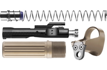 Image of Maxim Defense Industries Gen 7 SCW Pistol System Standard Kit Buffer Tube - Housing, Tube, Standard Buffer, Spring, FDE, MXM-48555