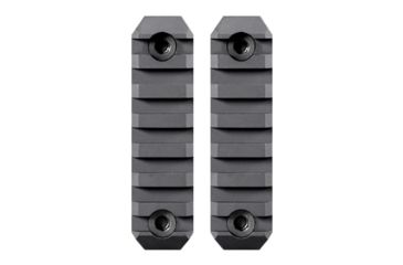 Image of Maxim Defense Industries M-RAX - M-Slot Picatinny Rail - 2 Pack, Black, 2 - M-Slot, 3.145in, 1.54oz, MXM-47588
