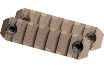 Image of Maxim Defense Industries M-RAX - M-Slot Picatinny Rail - 2 Pack, FDE, 2 - M-Slot, 3.145in, 1.54oz, MXM-47589