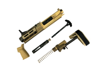 Image of Maxim Defense Industries MDX 505 PDX SCW PDW Brace Upper Kit, 7.62x39, 14in, Hate Brake, 5/8-24 Thread, 5.5in Barrel, Type III Hardcoat Anodized,  Arid Earth, MXM-47814