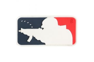 Maxpedition Major League Shooter Patch - PVC Moral Patch Mit Klett