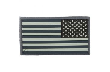 Image of Maxpedition Reverse USA Flag Patch Large, SWAT, 3.25in x 1.75in US2RS