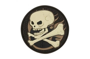 Image of Maxpedition Skull Patch, Arid, 2.5in x 2.5in SKULA