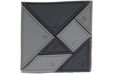 Image of Maxpedition Tangram 7-Piece Patch, SWAT, 3in x 3in TANGS