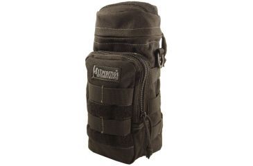 Image of Maxpedition 10" X 4" Water Bottle Holder Pouch - Black 0325B