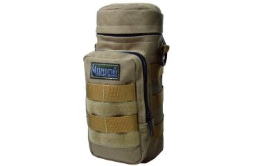 Image of Maxpedition 10" X 4" Water Bottle Holder Pouch - Khaki 0325K