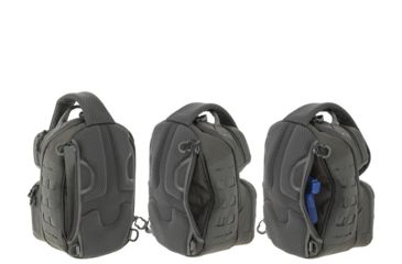 Image of Maxpedition 15L Edgepeak v2.0 Ambidextrous Sling Pack, Gray, EDP2GRY