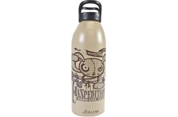 Image of Maxpedition 32oz Water Bottle, LAND, Desert Tan LB32LANDD