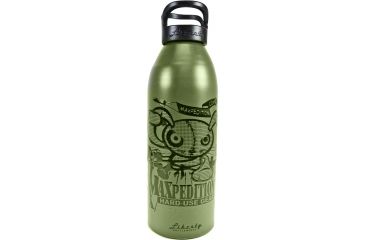 Image of Maxpedition 32oz Water Bottle, LAND, Woodland LB32LANDW