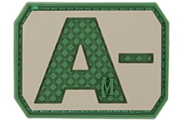 Image of Maxpedition A- NEG Blood Type Patch, Arid BTANA