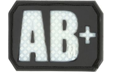 Image of Maxpedition AB+ POS Blood Type Patch, Glow BTABPZ