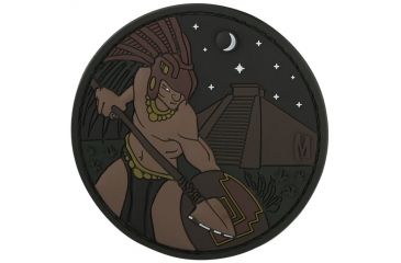 Image of Maxpedition Aztec Warrior Morale Patch,Stealth AZTCZ