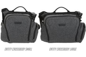 Image of Maxpedition Entity Crossbody Bag, Charcoal, Small, 19 L, NTTCBSCH