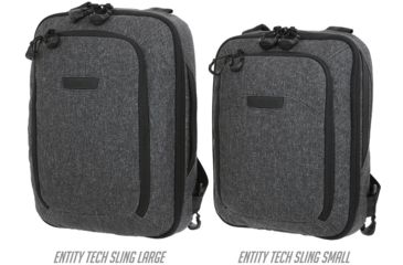 Image of Maxpedition Entity Tech Sling Bag, Charcoal, Large, 10 Liters, NTTSLTLCH