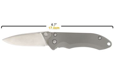 Image of Maxpedition Excelsa Small Framelock Folding Knife, D2 blade, Titanium handle FRMLCKS