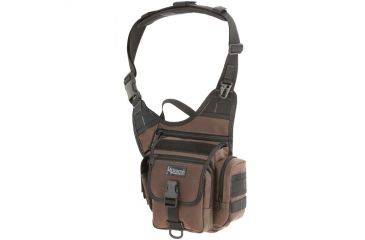 Image of Maxpedition FatBoy S-Type Versipack Shoulder Bag - Dark Brown 0408BR